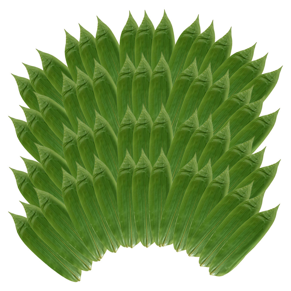 Sushi Mat Bamboo - 200Pcs Handcrafted Bamboo Leaves for Sushi