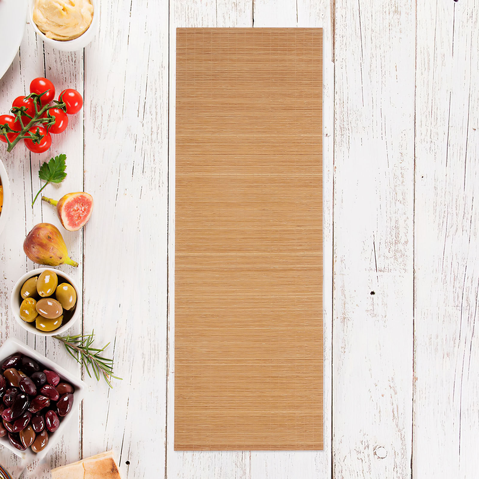 Bamboo Placemat Woven Rustic T - Sushi Mat Bamboo 评论和价格