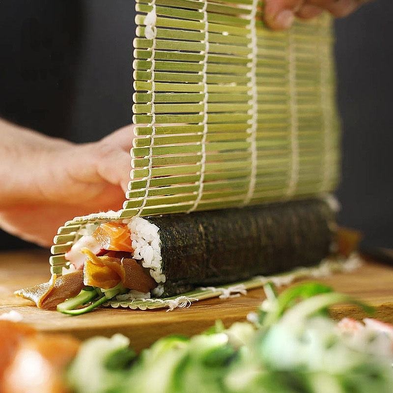 DIY Bamboo Sushi Maker Rolling - Sushi Mat Bamboo 评论和价格