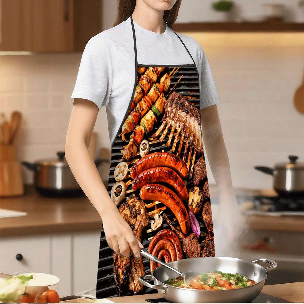 1 Piece of Fun Barbecue-Themed - Home Cooking Cafe 评论和价格