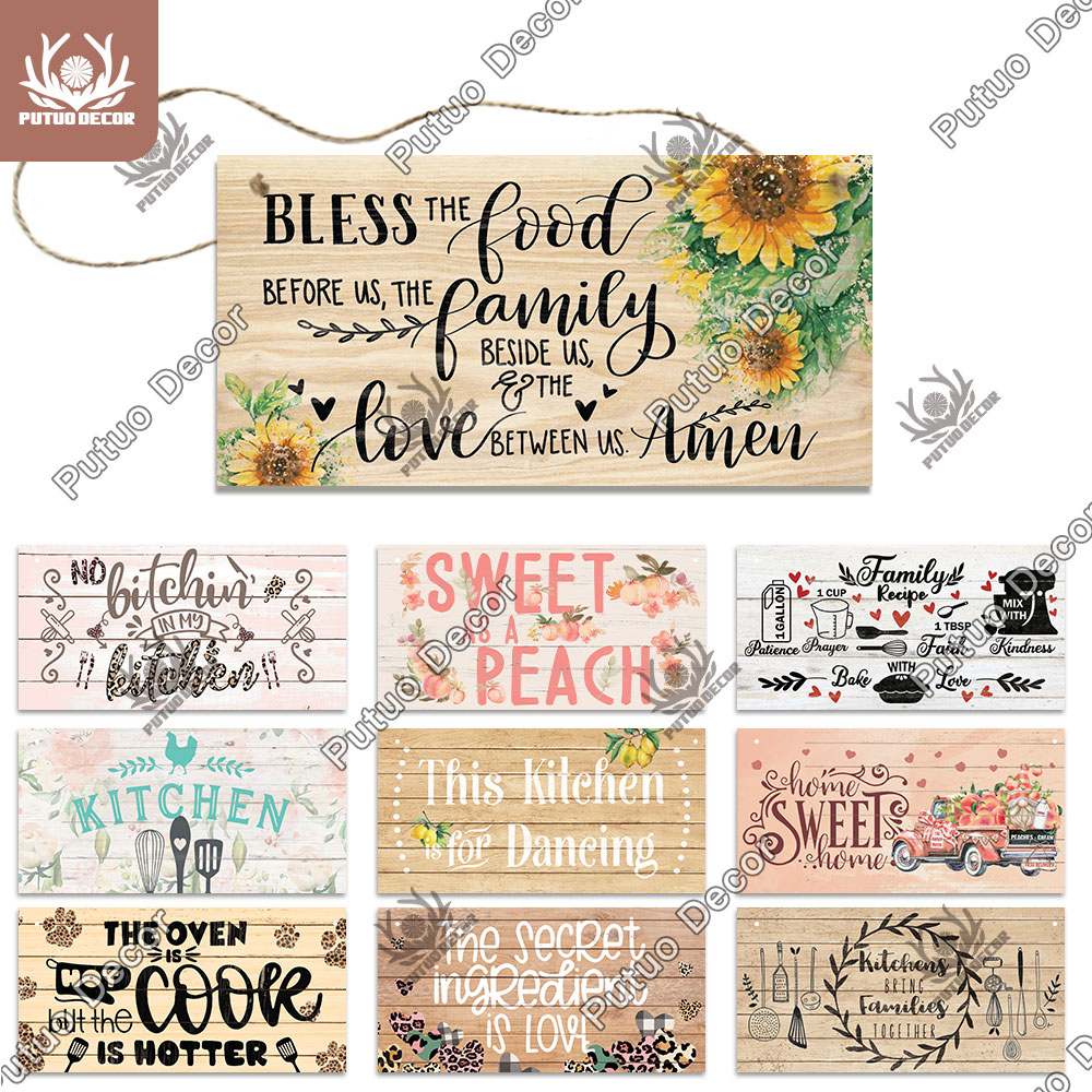 Putuo Decor Kitchen Wooden Pla - Home Cooking Cafe 评论和价格
