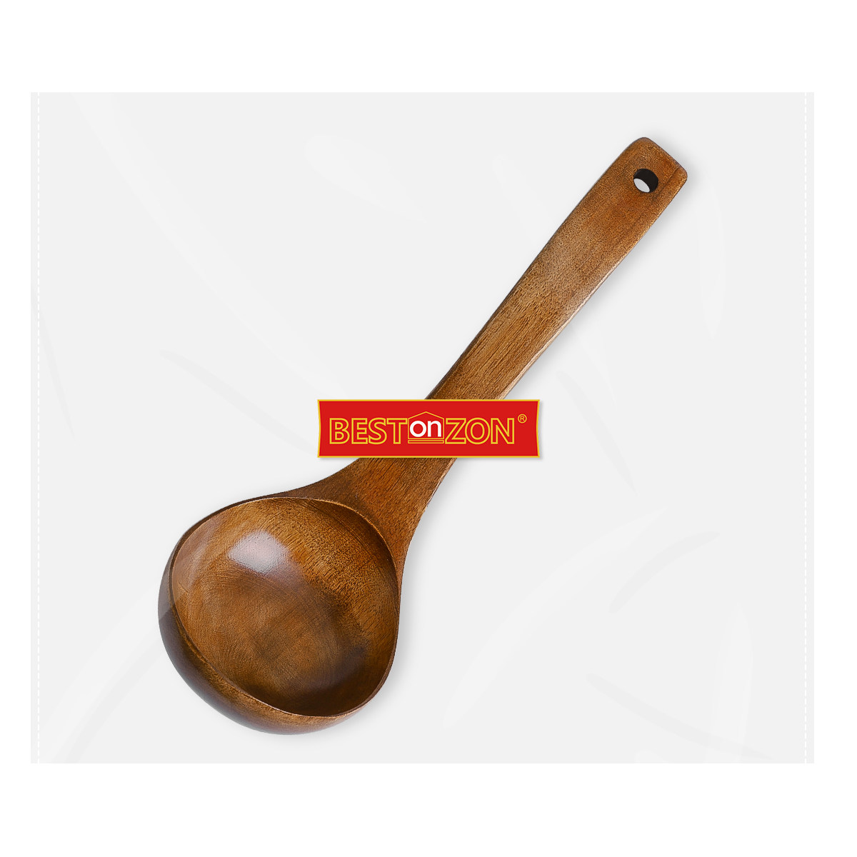 28cm Wooden Soup Ladle Long Ha - Home Cooking Restaurant 评论和价格