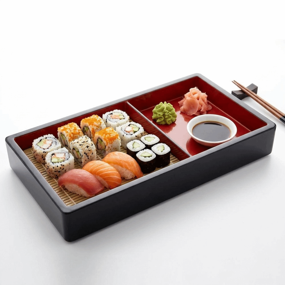 Multipurpose Cold Noodle Plate - Sushi Mat Bamboo 评论和价格