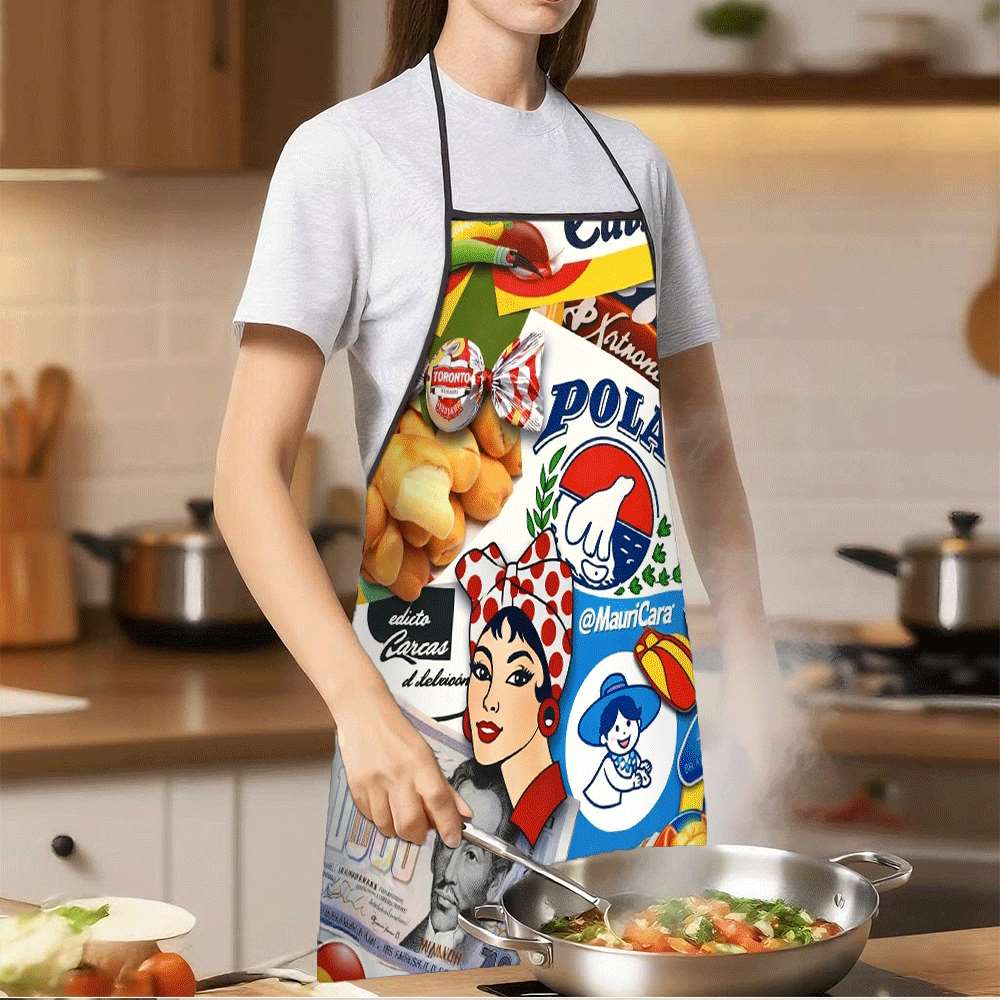 1 Piece of Fun Apron with Vene - Home Cooking Cafe 评论和价格