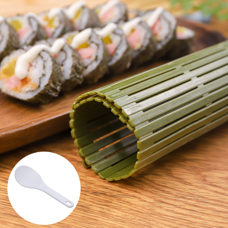 Large Green Plastic Sushi Tool - Sushi Mat Bamboo 评论和价格