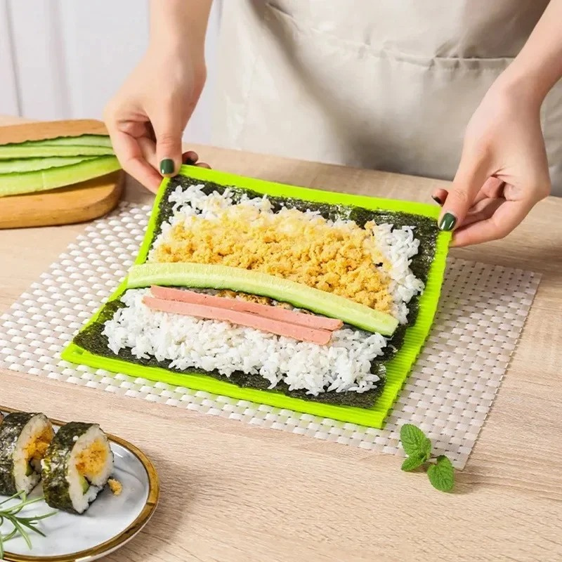 1pc Sushi Making Tool Sushi Ro - Sushi Mat Bamboo 评论和价格
