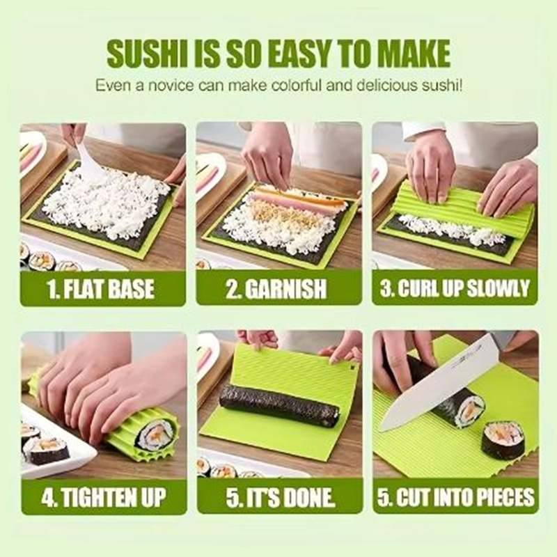 1pc Sushi Making Tool Sushi Ro - Sushi Mat Bamboo 评论和价格